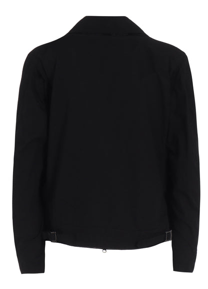 COTTON BROAD + CUPRA STRIPE STRIPE SWITCHING RIDERS JACKET