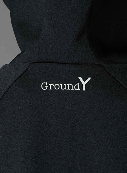 POLYESTER SMOOTH HOODED TRACK JACKET