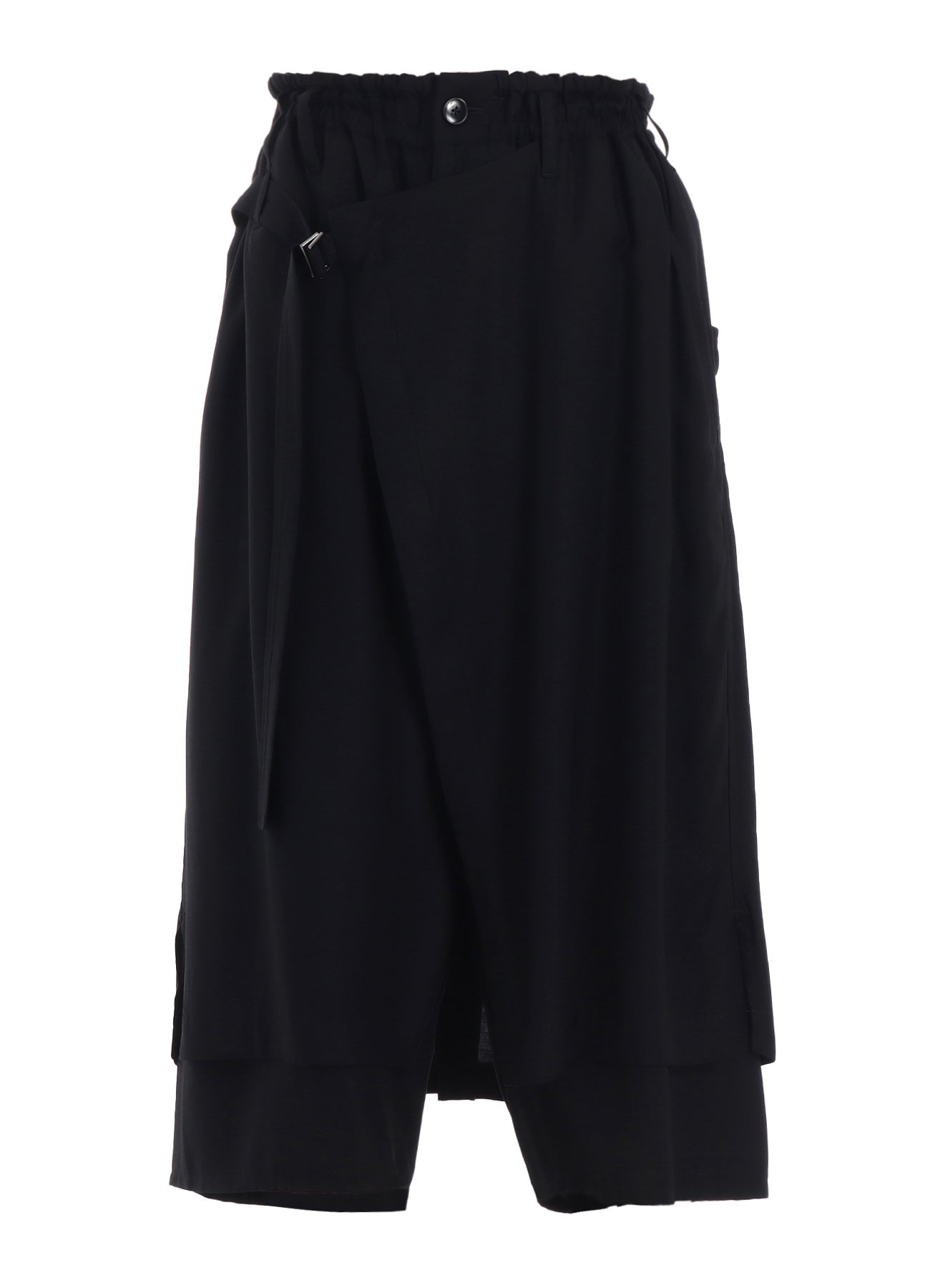 RAYON TWILL WRAP PANTS