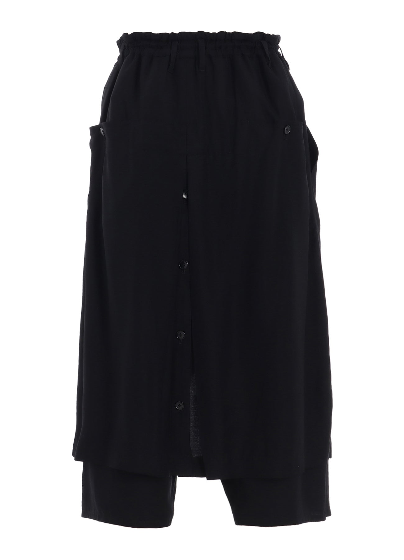 RAYON TWILL WRAP PANTS