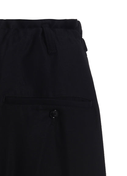 RAYON TWILL 3D HALF POCKET PANTS