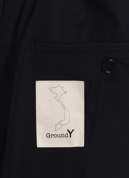RAYON TWILL 3D HALF POCKET PANTS