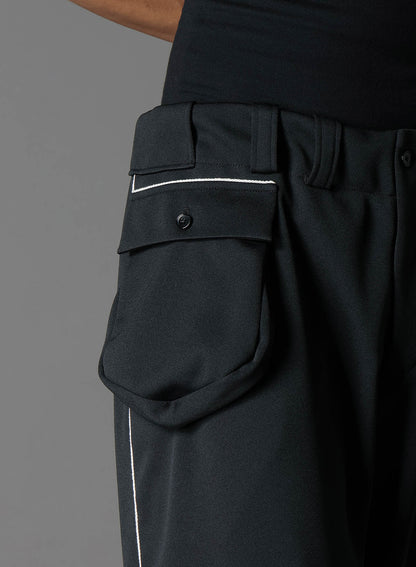 POLYESTER SMOOTH SHORT PANTS