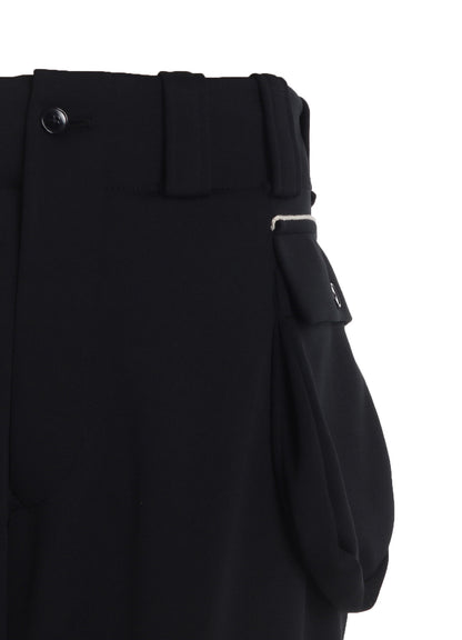 POLYESTER SMOOTH SHORT PANTS