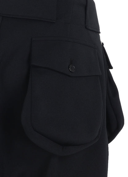 POLYESTER SMOOTH SHORT PANTS