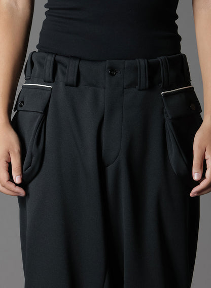POLYESTER SMOOTH SHORT PANTS