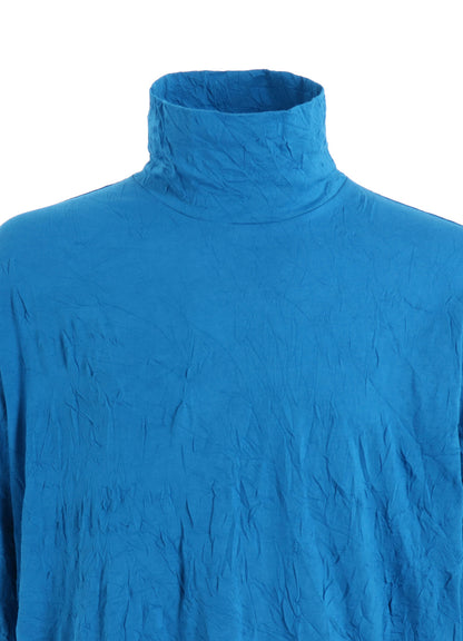 CATCH WASHER RIGHT BUTTON-OPENING BIG TURTLENECK