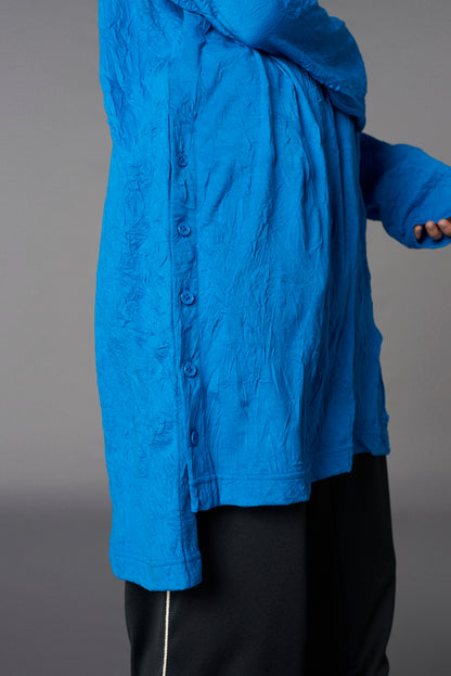 CATCH WASHER RIGHT BUTTON-OPENING BIG TURTLENECK
