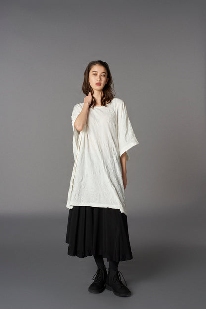 CATCH WASHER BIG T WITH SIDE BUTTONS T-SHIRT