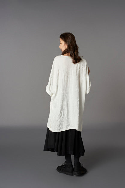 CATCH WASHER BIG T WITH SIDE BUTTONS T-SHIRT