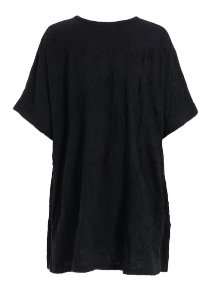 CATCH WASHER BIG T WITH SIDE BUTTONS T-SHIRT