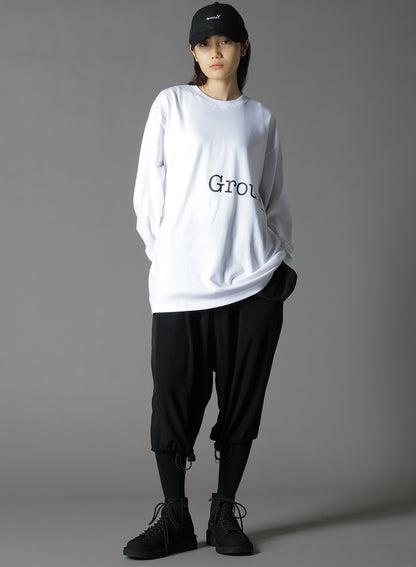 Ground Y×NEWERA®  L/S OVERSIZED PERFORMANCE TEE