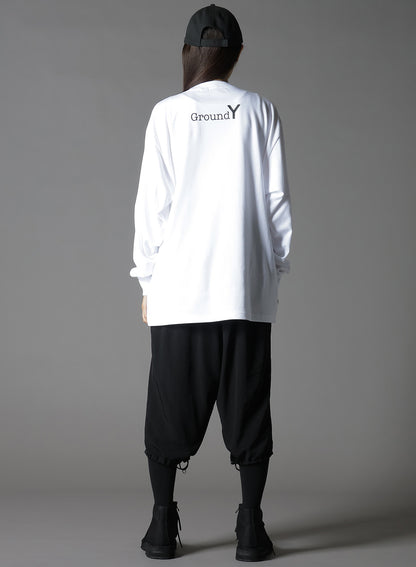 Ground Y×NEWERA®  L/S OVERSIZED PERFORMANCE TEE