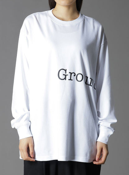 Ground Y×NEWERA®  L/S OVERSIZED PERFORMANCE TEE