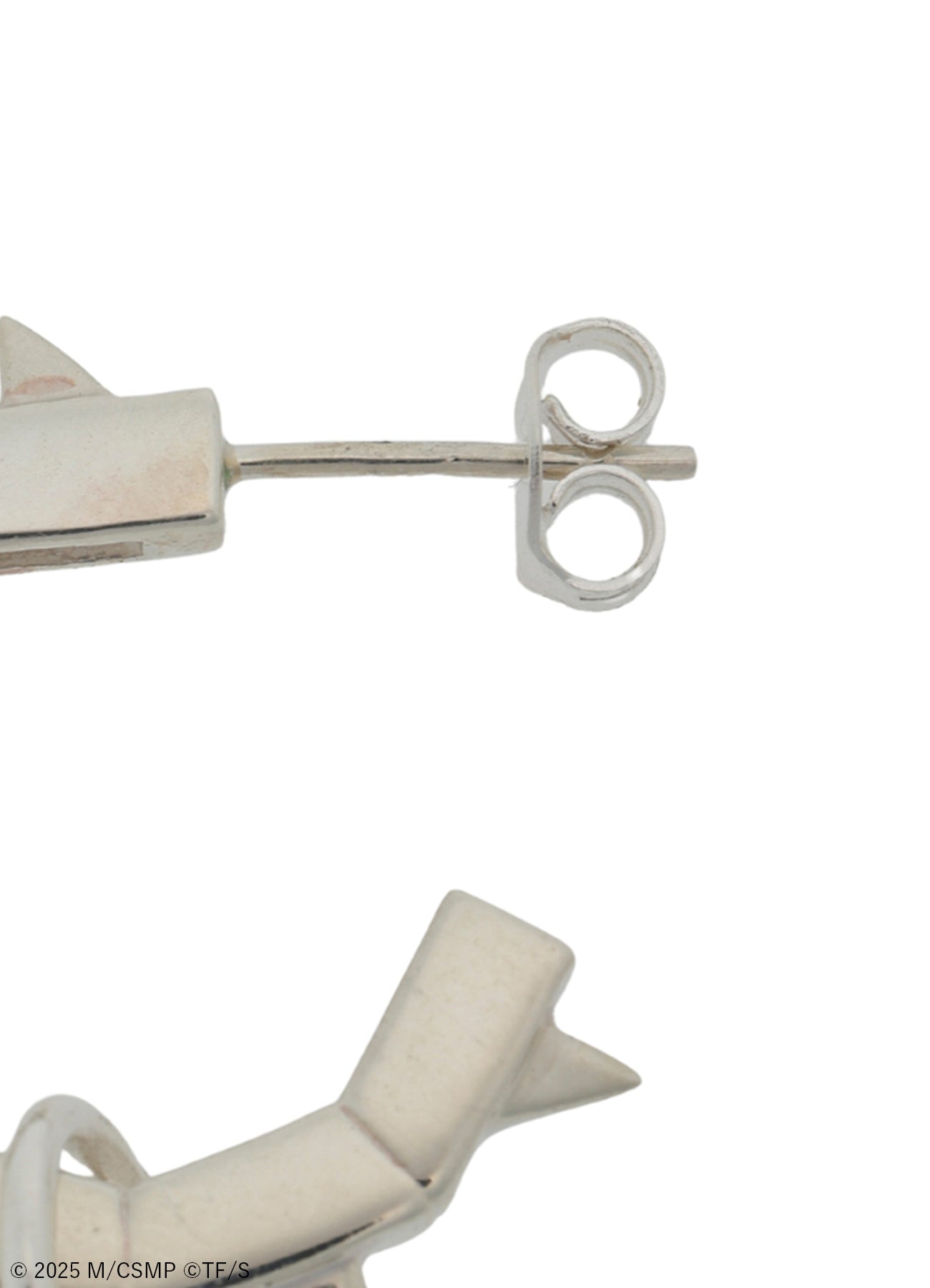 【Pre-Order】Ground Y×CHAINSAW MAN Collaborate Collection CHAINSAW BLADE AND FLOWER EARRING