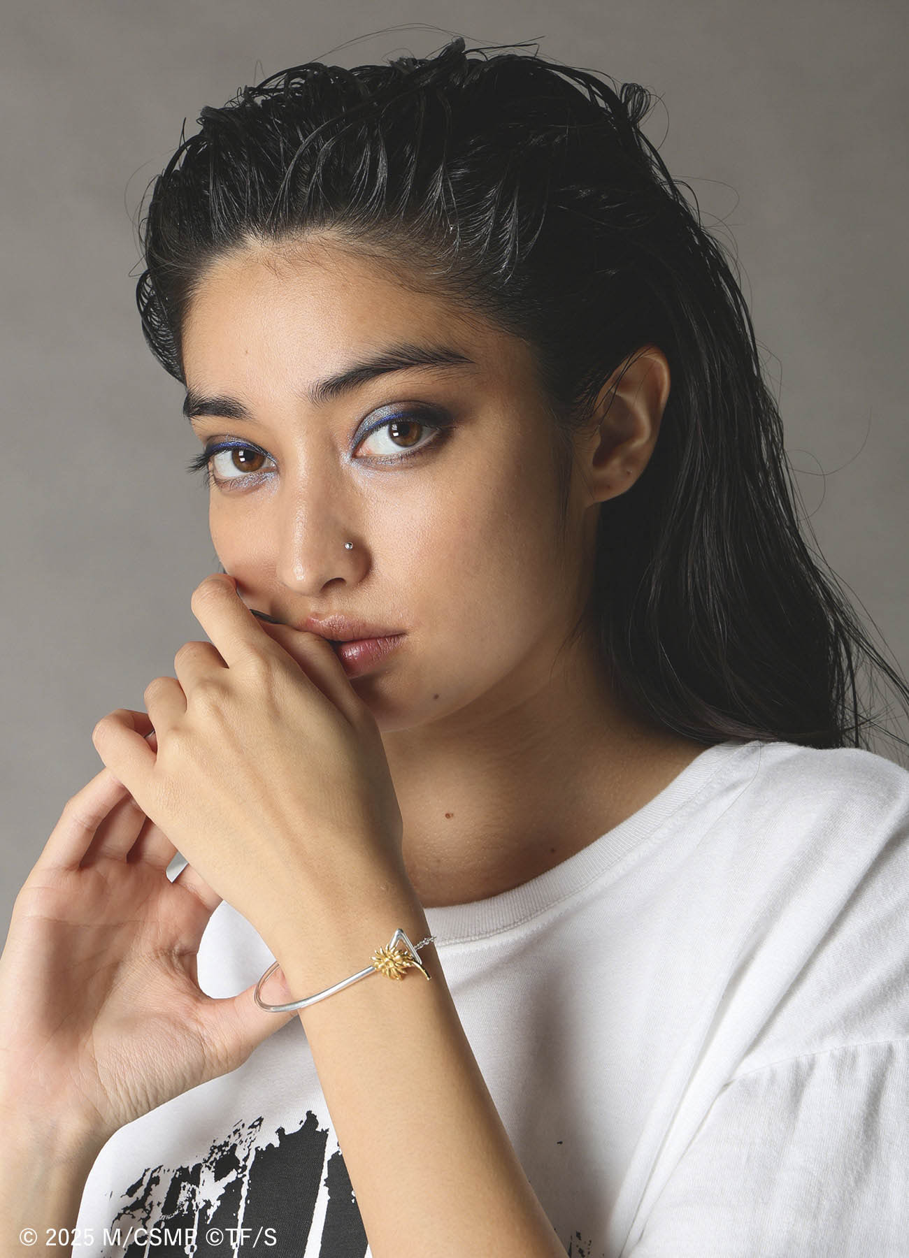 【Pre-Order】Ground Y×CHAINSAW MAN Collaborate Collection FLOWER AND STARTING HANDLE BRACELET