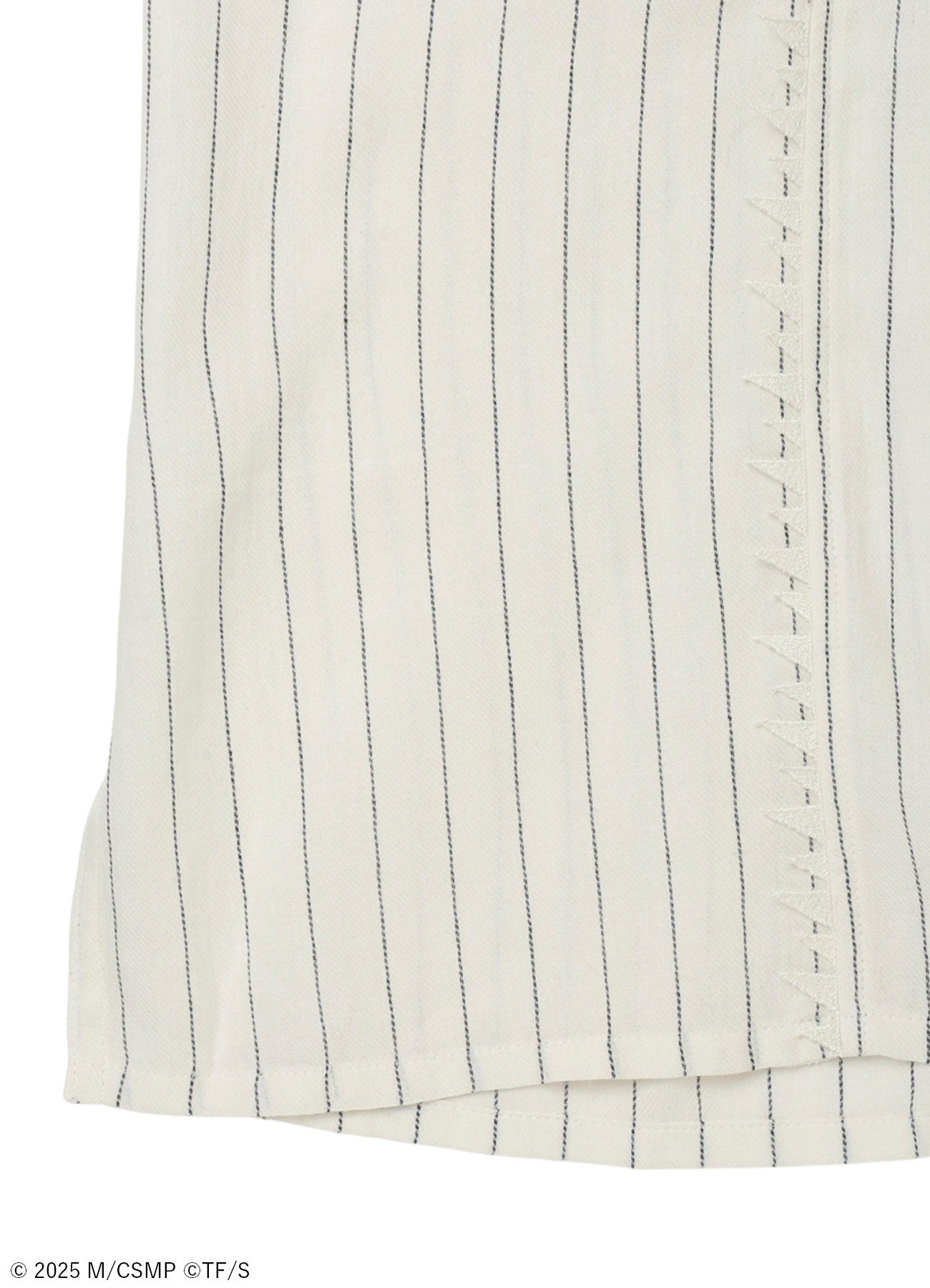 【Pre-Order】Ground Y×CHAINSAW MAN Collaborate Collection CHAINSAW STRIPE SHIRT