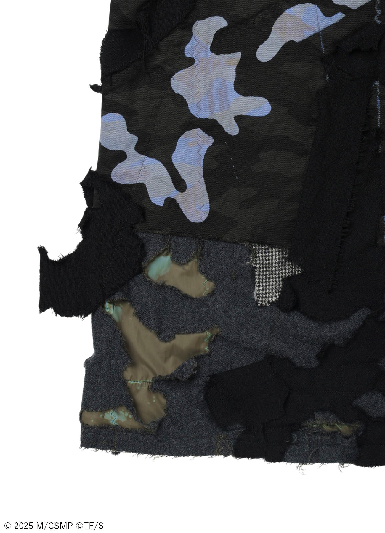 【Pre-Order】Ground Y×CHAINSAW MAN Collaborate Collection EXPLOSION CAMOUFLAGE FOODET COAT