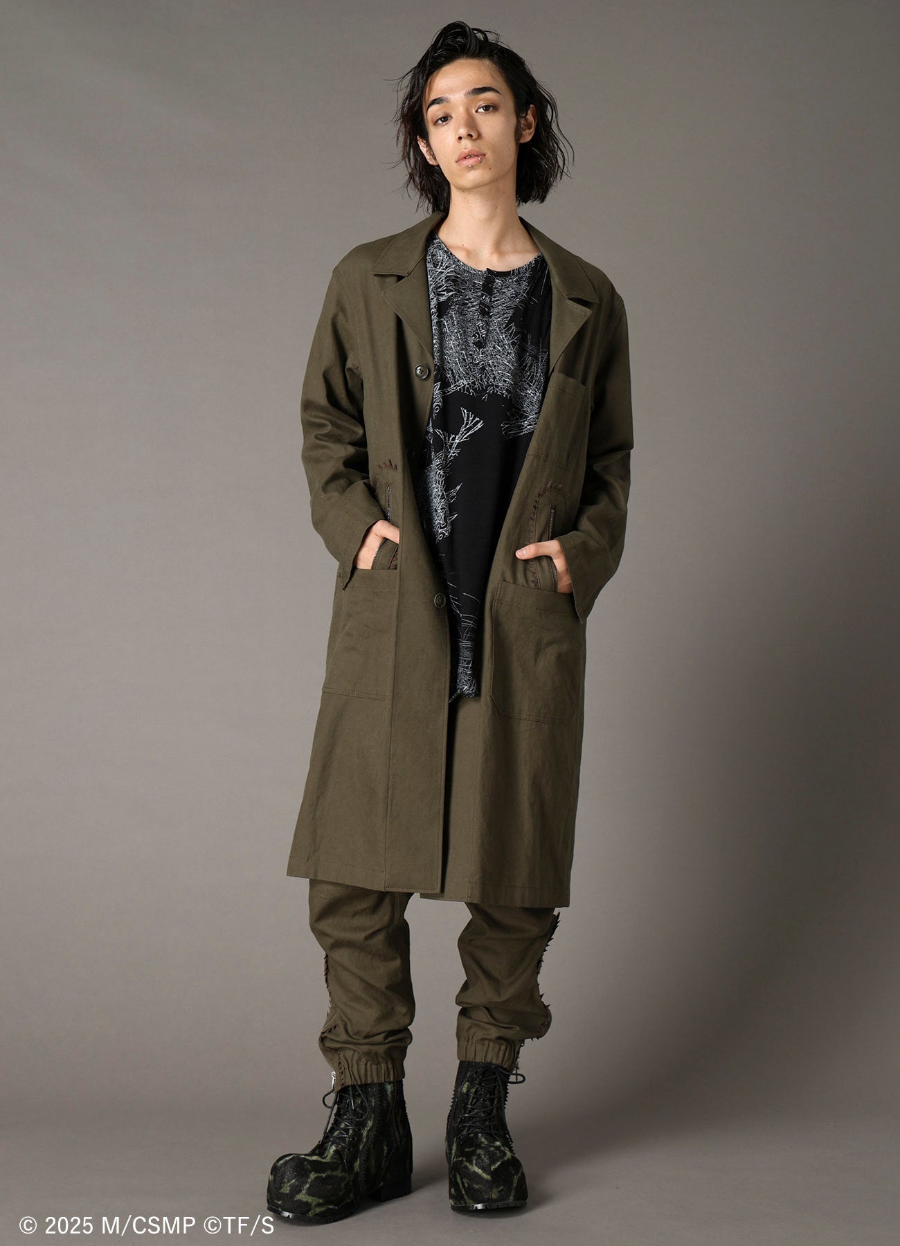 【Pre-Order】Ground Y×CHAINSAW MAN Collaborate Collection CHAINSAW TAPE COAT