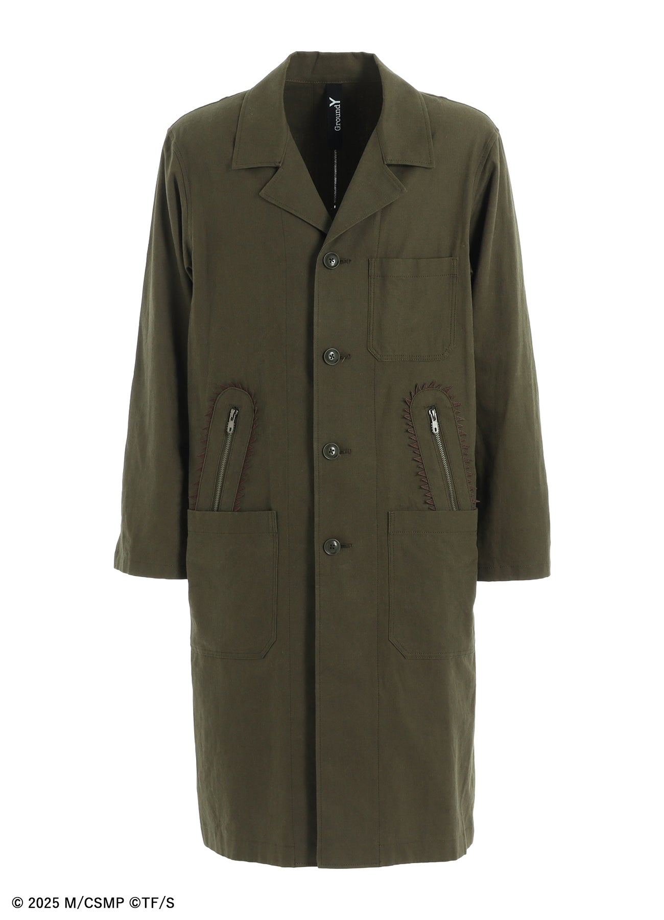 【Pre-Order】Ground Y×CHAINSAW MAN Collaborate Collection CHAINSAW TAPE COAT【Shipping sequentially from late February 2026】