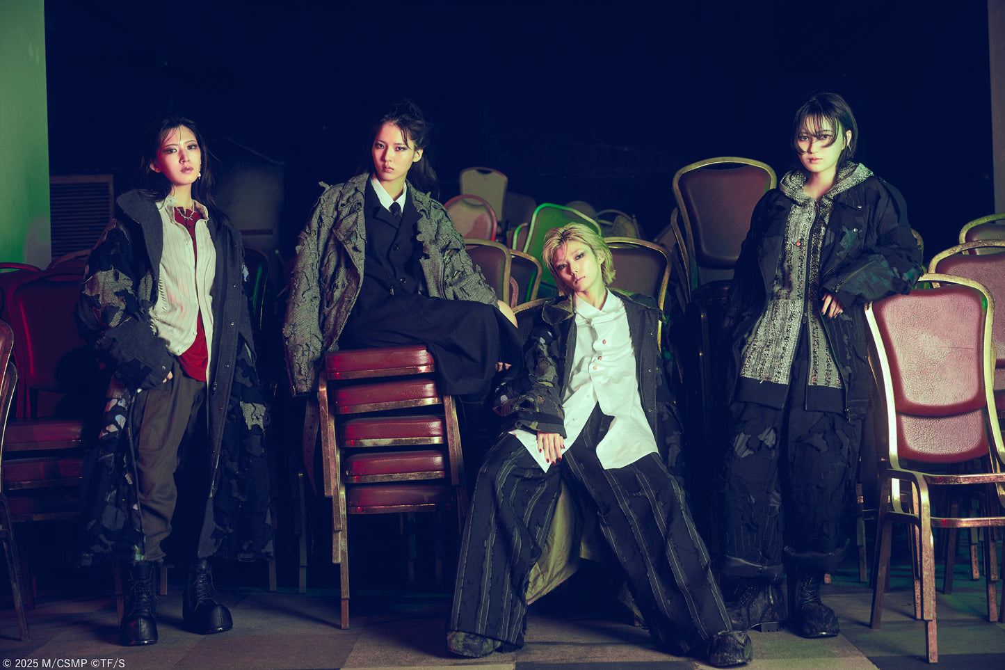 【Pre-Order】Ground Y×CHAINSAW MAN Collaborate Collection CHAINSAW HAIR CALF PLATFORM SHOES【Shipping sequentially from late February 2026】