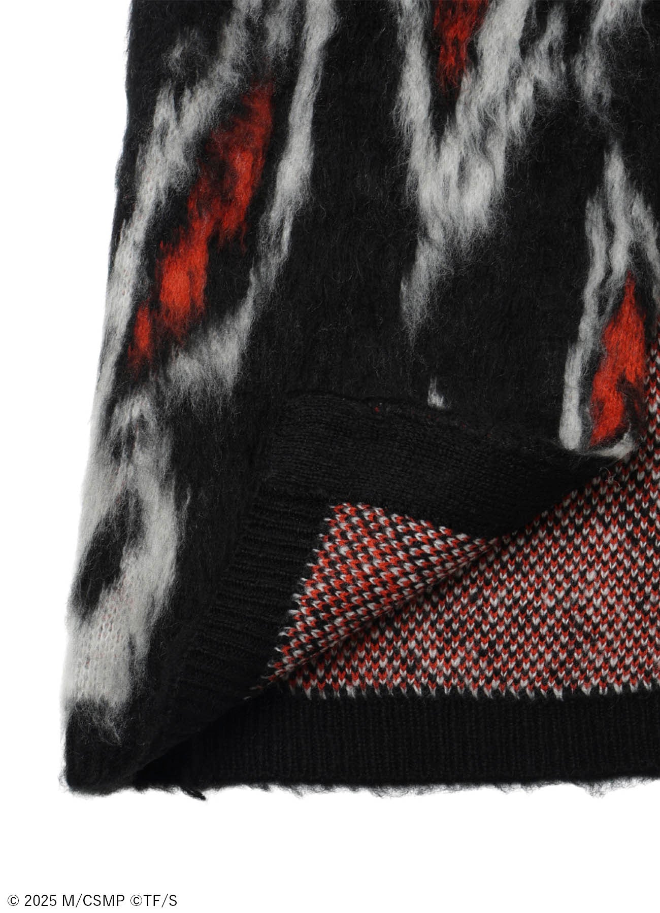 【Pre-Order】Ground Y×CHAINSAW MAN Collaborate Collection FOX DEVIL EYES CARDIGAN