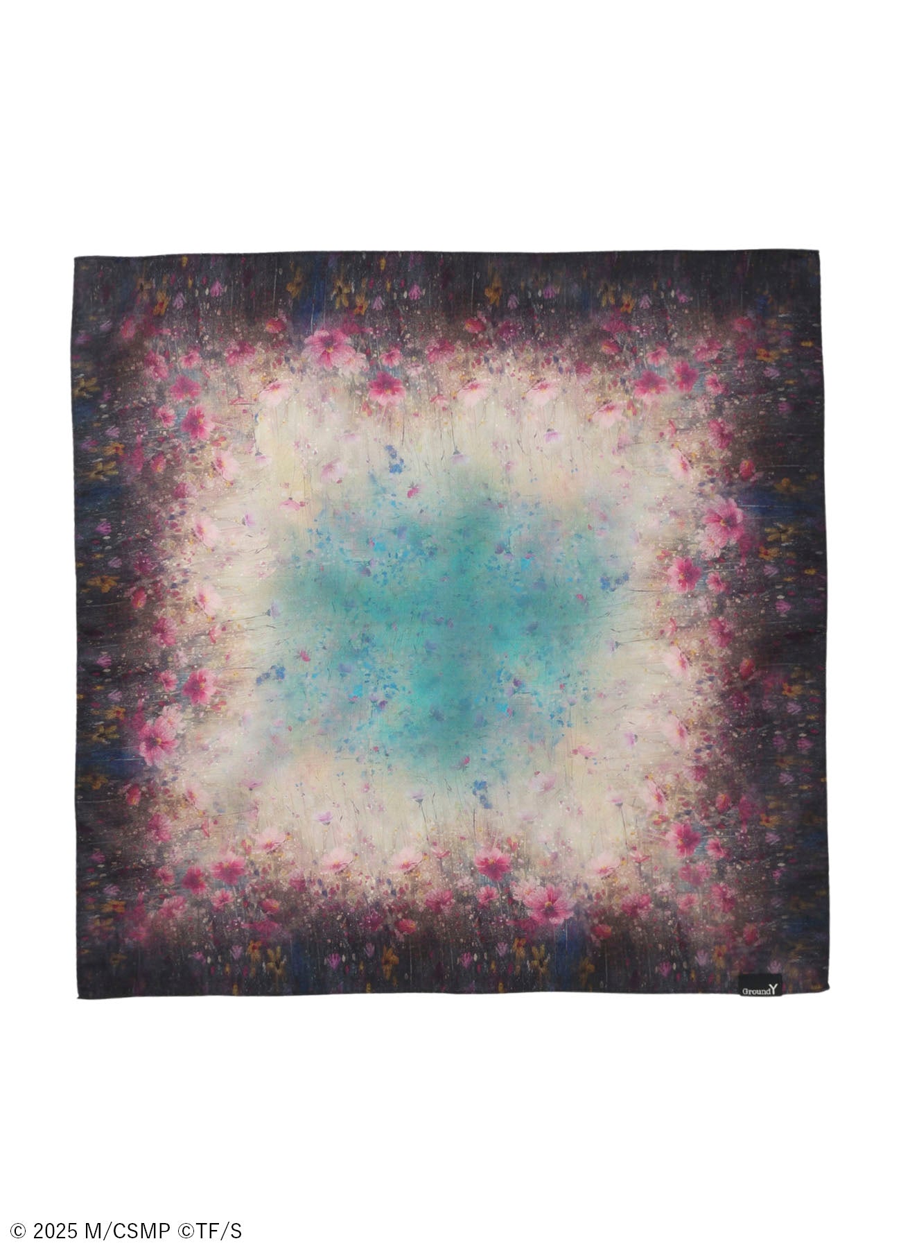 【Pre-Order】Ground Y×CHAINSAW MAN Collaborate Collection FLOWER GRAPHIC HANDKERCHIEF