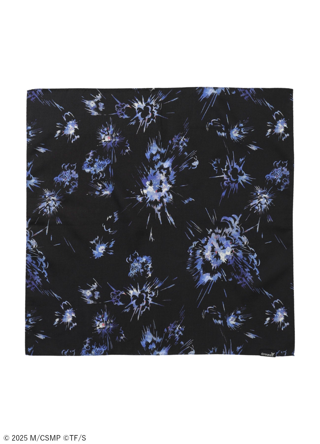 【Pre-Order】Ground Y×CHAINSAW MAN Collaborate Collection EXPLOSION GRAPHIC HANDKERCHIEF