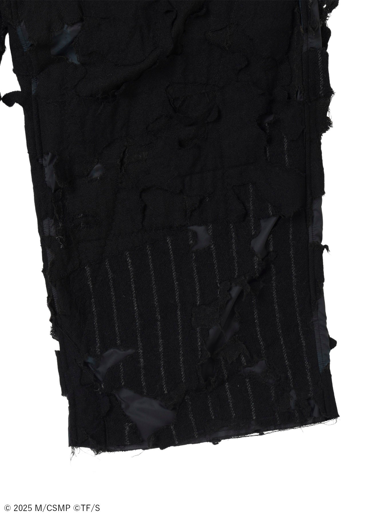 【Pre-Order】Ground Y×CHAINSAW MAN Collaborate Collection EXPLOSION CAMOUFLAGE WIDE PANTS