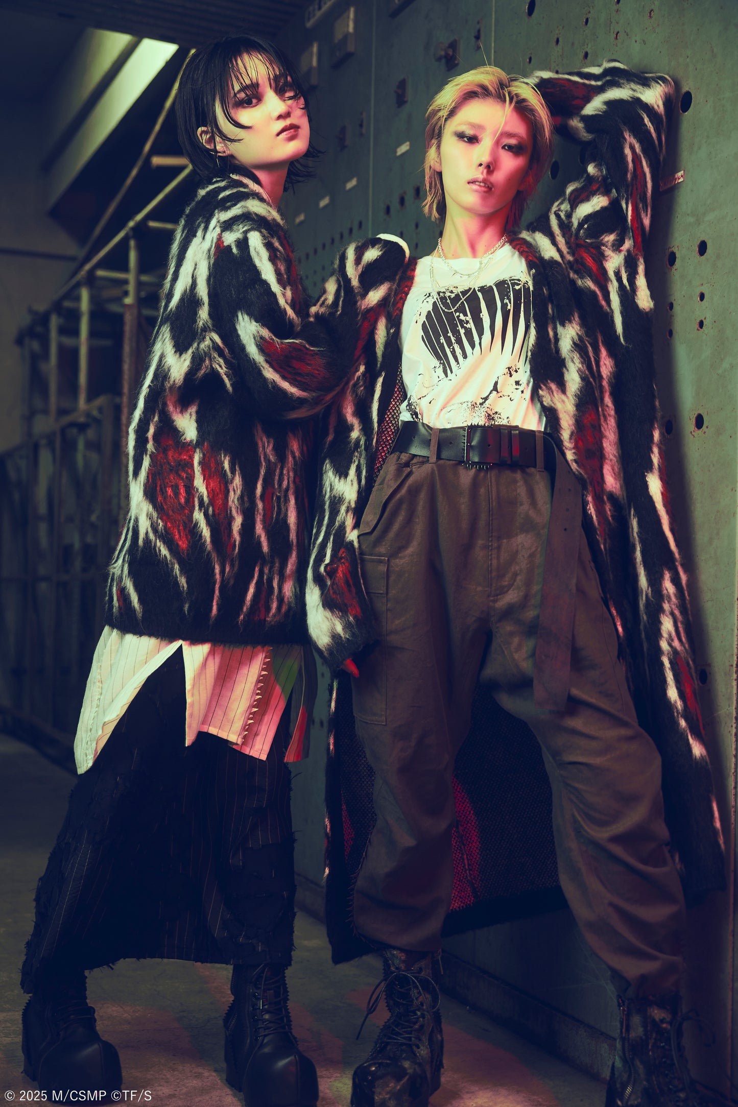 【Pre-Order】Ground Y×CHAINSAW MAN Collaborate Collection CHAINSAW TAPE PANTS【Shipping sequentially from late February 2026】