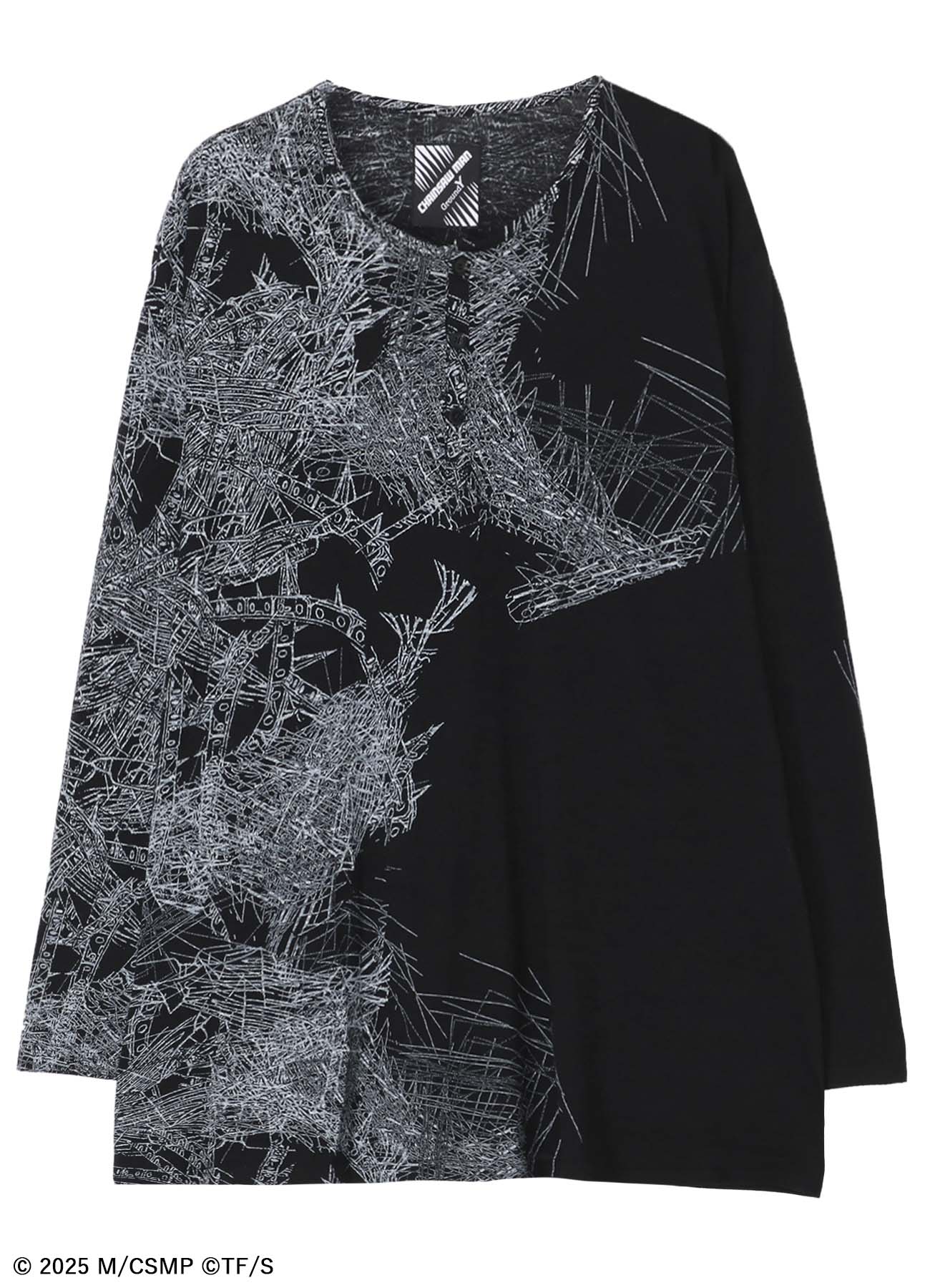 【Pre-Order】Ground Y×CHAINSAW MAN Collaborate Collection CHAINSAW DAMAGE T-SHIRT