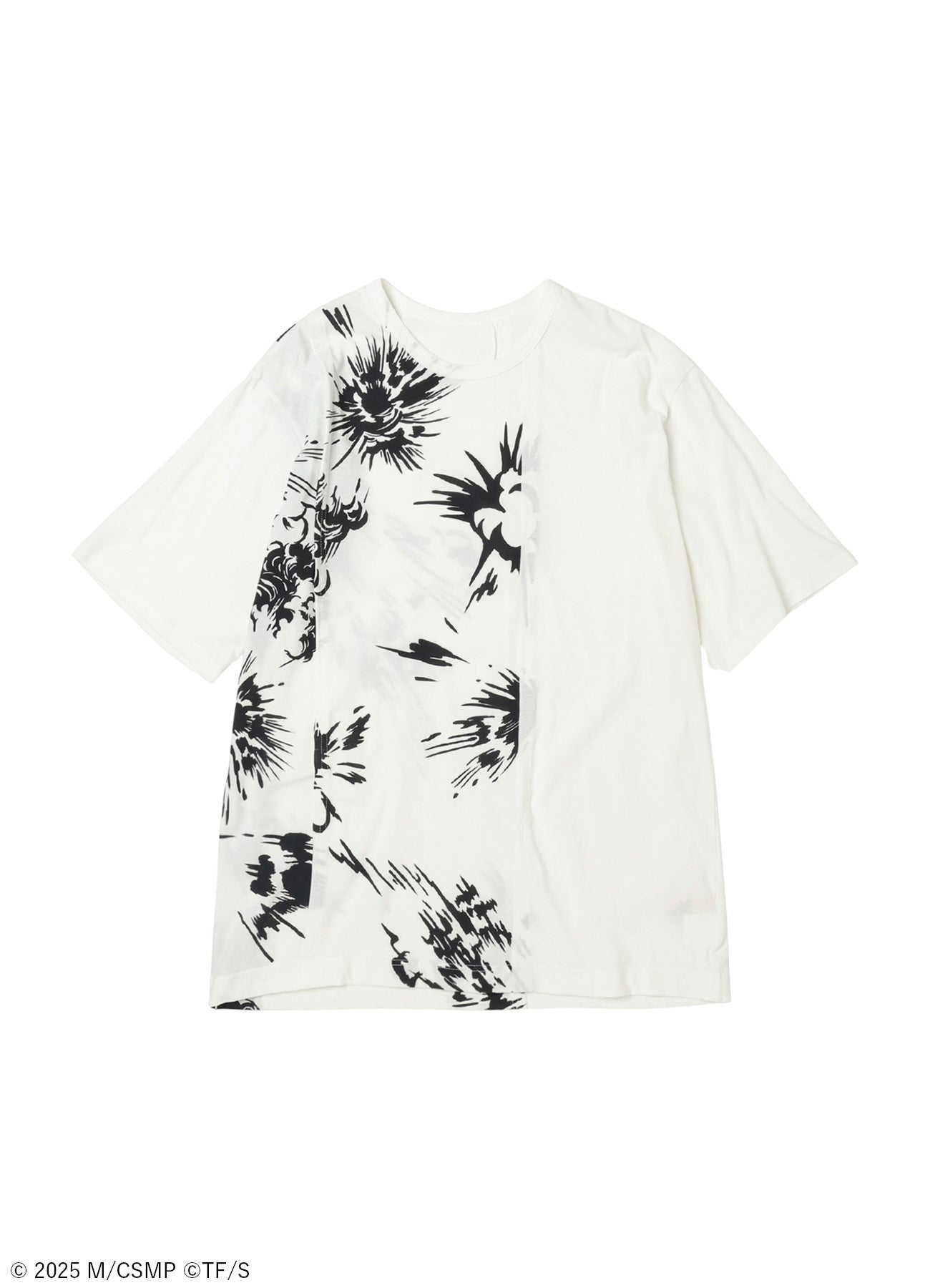 【Pre-Order】Ground Y×CHAINSAW MAN Collaborate Collection EXPLOSION GRAPHIC T-SHIRT