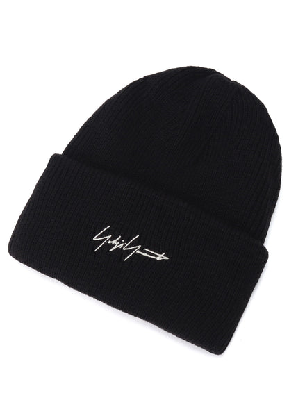 Y-3 KURO KNITTED BEANIE