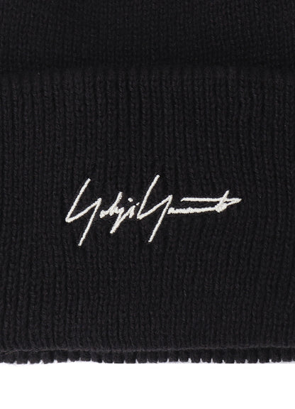 Y-3 KURO KNITTED BEANIE
