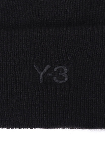 Y-3 KURO KNITTED BEANIE