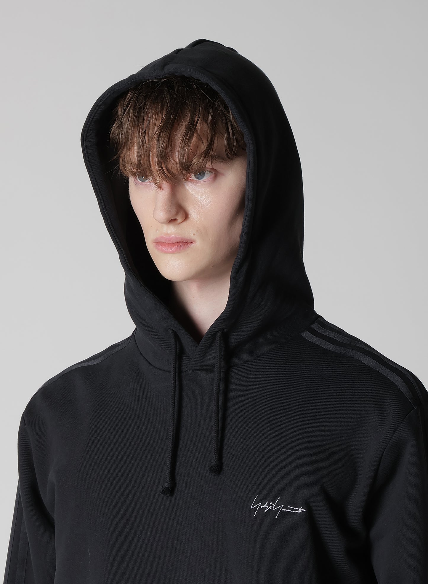 Y-3 KURO 3STRIPES HOODIE