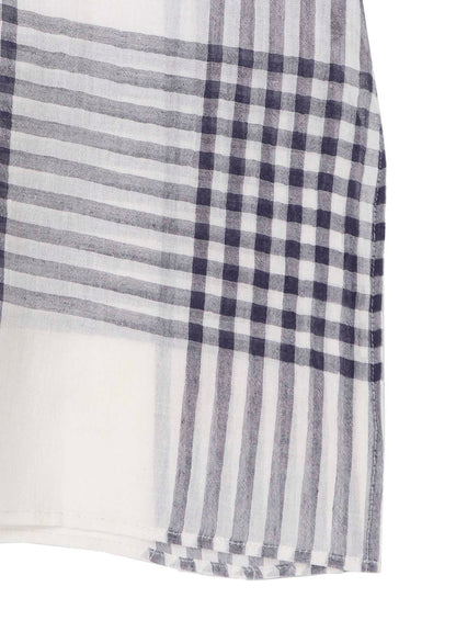 【PIECE UNIQUE/AOYAMA】HAND-WOVEN CARDIGAN SPARE COLLAR BLOUSE