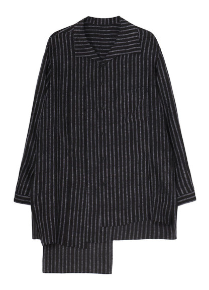 【PIECE UNIQUE/AOYAMA】ST PATTERN UNBALANCED BLOUSE