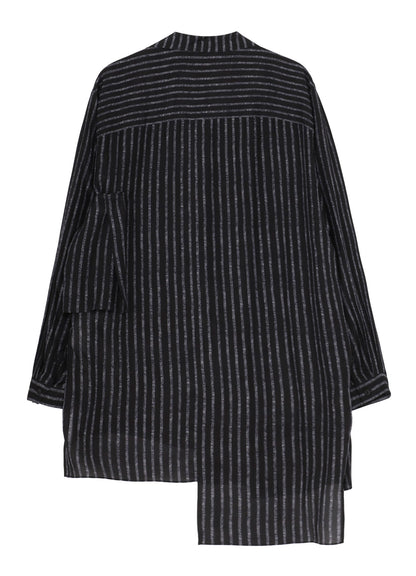 【PIECE UNIQUE/AOYAMA】ST PATTERN UNBALANCED BLOUSE