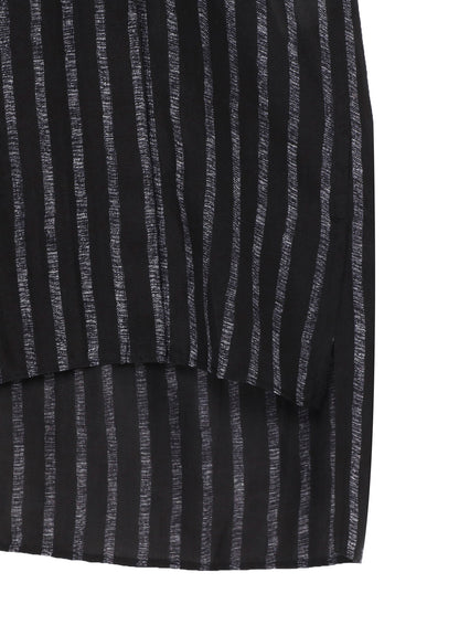 【PIECE UNIQUE/AOYAMA】ST PATTERN UNBALANCED BLOUSE