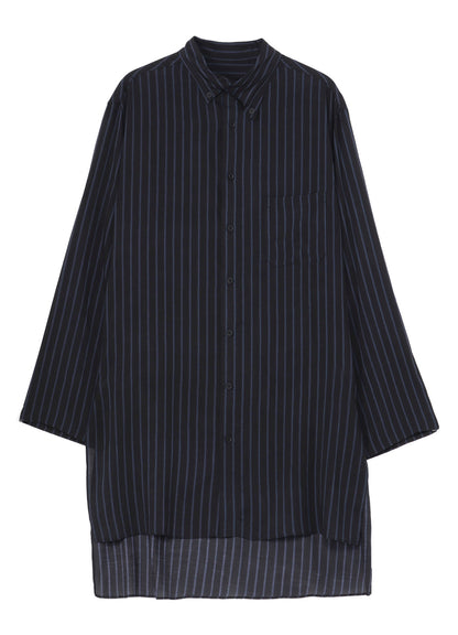 【PIECE UNIQUE/AOYAMA】ST PATTERN ASYMMETRY COLLAR BLOUSE