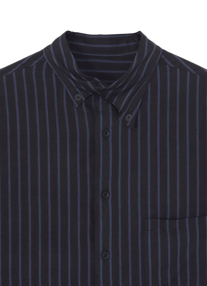 【PIECE UNIQUE/AOYAMA】ST PATTERN ASYMMETRY COLLAR BLOUSE