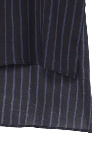 【PIECE UNIQUE/AOYAMA】ST PATTERN ASYMMETRY COLLAR BLOUSE