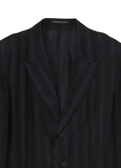 【PIECE UNIQUE/AOYAMA】BACK OPENING ST PATTERN JACKET