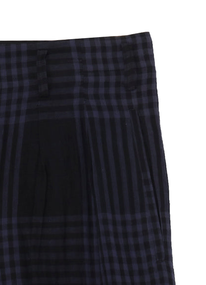 【PIECE UNIQUE/THE SHOP】CHECK PLAID SEAM POCKET PANTS