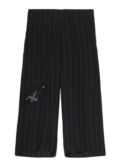 【PIECE UNIQUE/AOYAMA】ST PATTERN CUT-OUT DETAIL PANTS