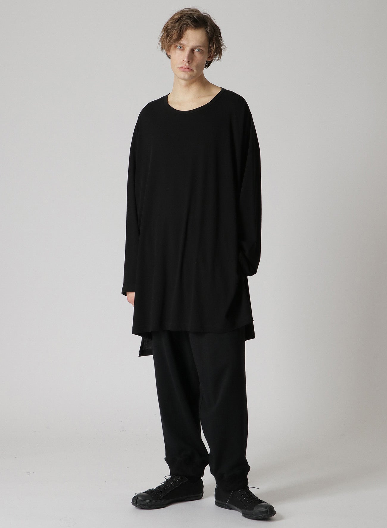 TECHNORAMA COTTON JUMBO LONG SLEEVE T-SHIRT