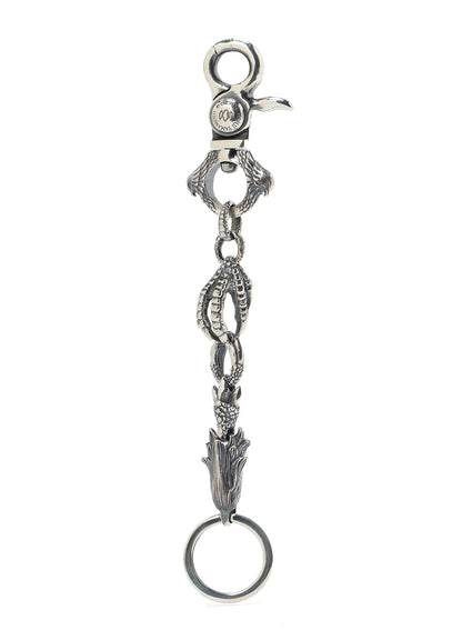 SILVER 950 EAGLE KEYCHAIN