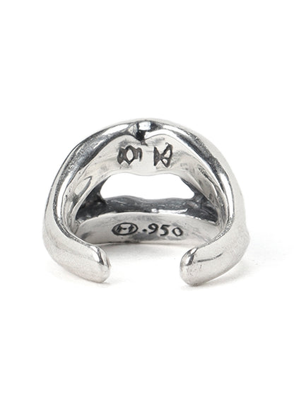 SILVER 950 VAMPIRE EARCUFF