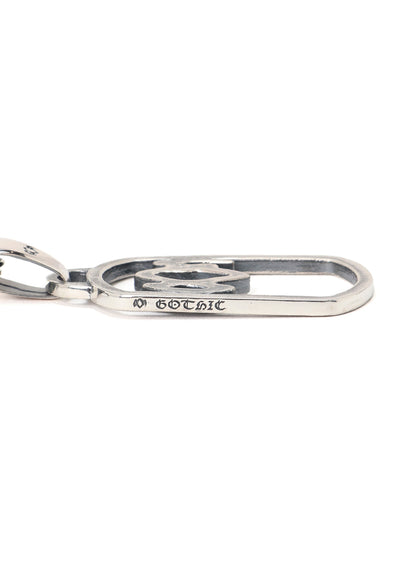 SILVER 950 DOG TAG GLASSES HOLDER